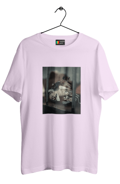 Футболка чоловіча з принтом "Мото". Байк, дорога, мото, сила, швидкість. 2070702