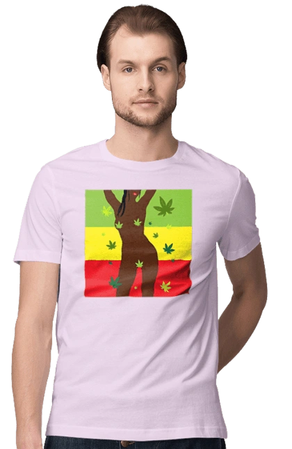 Гола Дівчина І Конопля