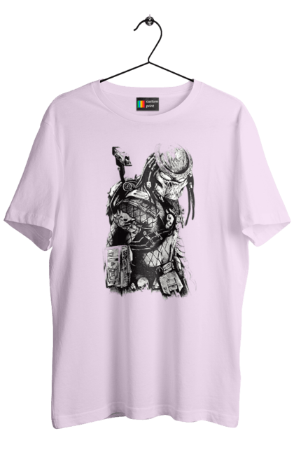 Men's t-shirt with prints The Predator. Alien, cinema, film, predator, thriller. 2070702