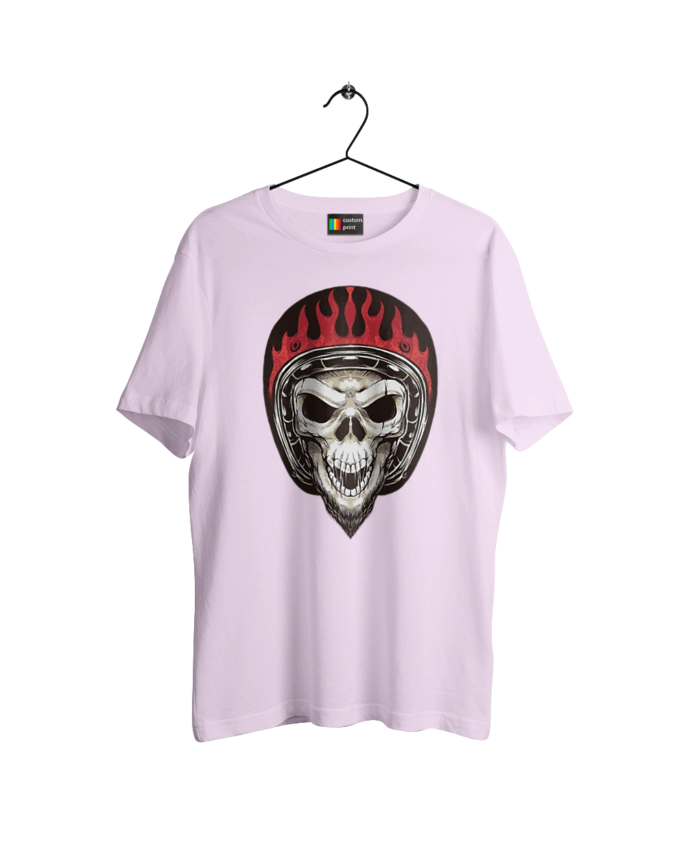 Череп в мотошоломі