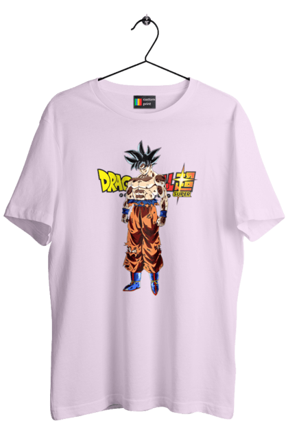 Men's t-shirt with prints Dragon Ball Son Goku. Anime, dragon ball, goku, manga, son goku, tv series. 2070702