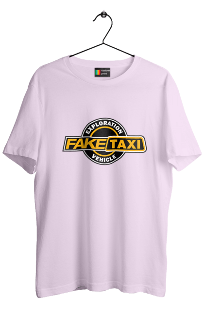 Футболка чоловіча з принтом "Fake taxi". Порно хаб, порнохаб, приколы, фак такси, фак таксі, фейк такси. 2070702
