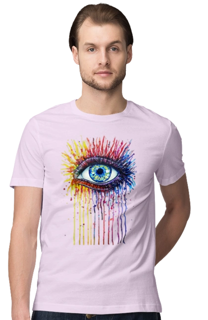 Colorful Flowing Eye