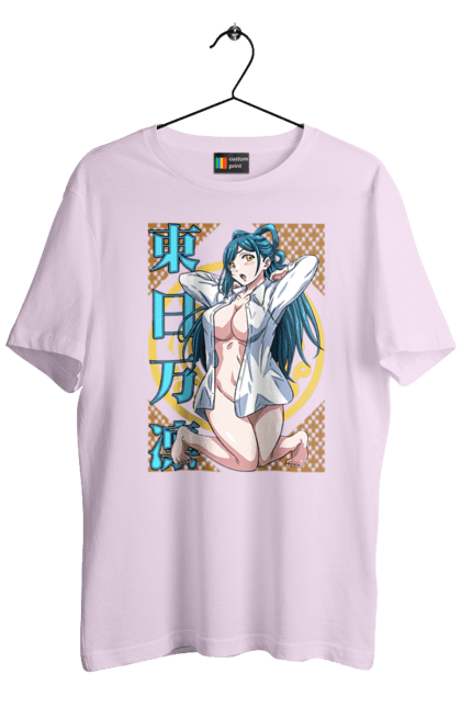 Men's t-shirt with prints Chained Soldier Himari Azuma. Anime, chained soldier, himari, himari azuma, manga. 2070702