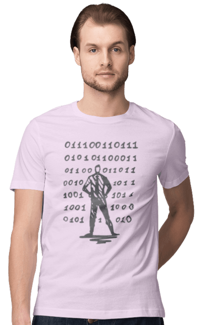 Футболка чоловіча з принтом "Програміст". Angular, c, css, html, it, javascript, jquery, php, python, react, svelt, vue, айтишник, айті, гумор, код, кодувати, прогер, програміст, програмісти, ти ж, ти ж програміст, тиж програміст. 2070702