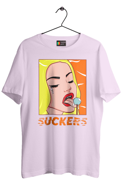 Футболка чоловіча з принтом "Чупа чупс". Гумор, мем, прикольна, сакерс, смішна, чупа чупс. 2070702