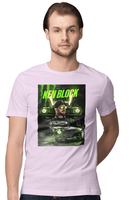 Men`s t-shirt with prints Ken Block. Ken block. 2070702