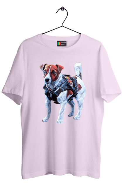 Футболка чоловіча з принтом "Пес Патрон". Зсу, патрон, пес, пес патрон, україна. 2070702