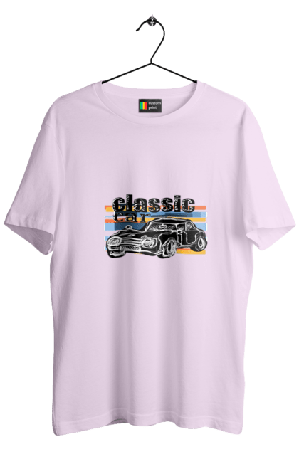 Men`s t-shirt with prints Print Classic Car. Car, classic, retro car, vintage car. 2070702