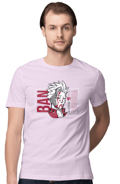 Men's t-shirt with prints Seven deadly sins Ban. Anime, ban, manga, seven deadly sins. 2070702