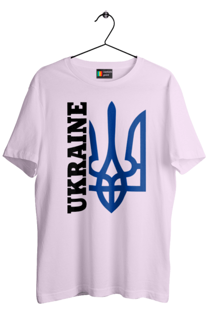 Футболка чоловіча з принтом "Герб України". Герб, україна. 2070702