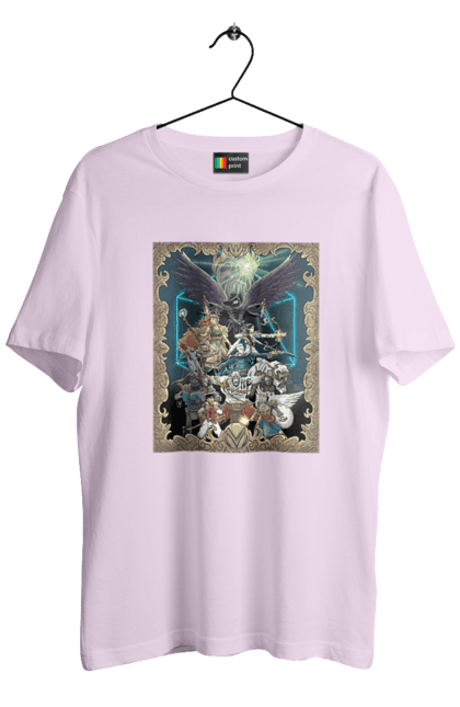 Футболка чоловіча з принтом "Легенда вокс машина". Вокс, вокс машина, машина, мультсериал, приключения, сериал, фентезі. 2070702