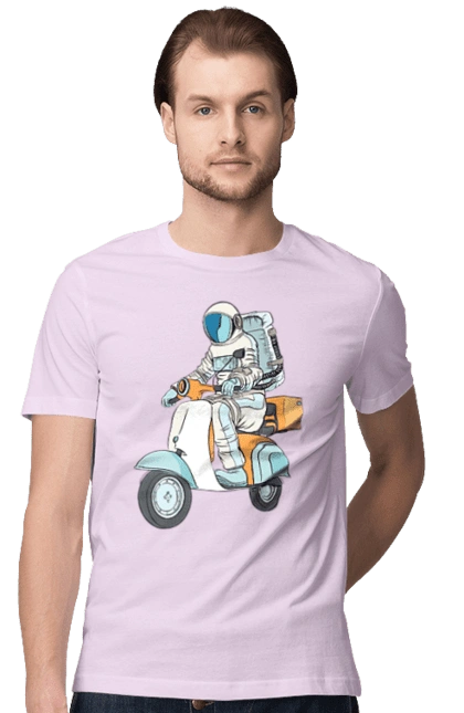 Космонавт на мотоцикле