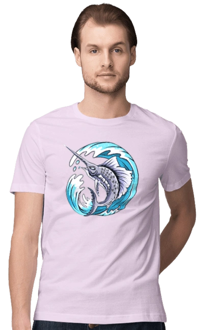 Рыба Меч И Волна