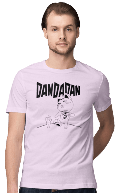 Футболка чоловіча з принтом "Дандадан Турбо бабка". Dandadan, turbo granny, yokai, аніме, дандадан, йокай, манга, турбо-бабка. 2070702