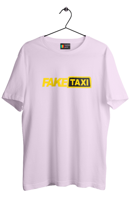 Футболка чоловіча з принтом "Fake taxi". Fake taxi, porn hub, зсу, порно хаб, порнохаб, прапор, приколы, фак такси, фак таксі, фейк такси. 2070702
