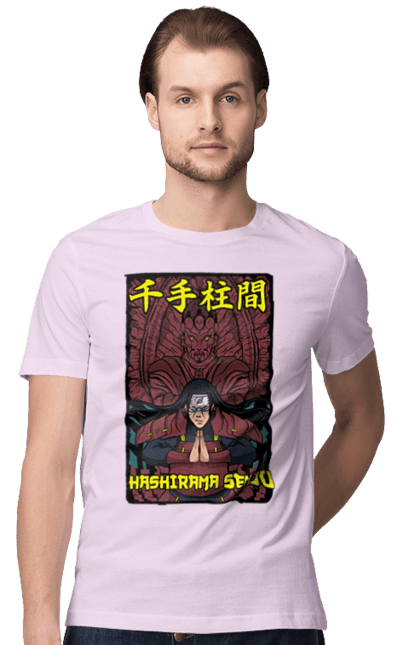 Футболка чоловіча з принтом "Наруто Хасірама". Hashirama, hashirama senju, hokage, naruto, аніме, манга, наруто, хасірама, хасірама сенджу, хокаге. 2070702