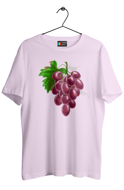 Men`s t-shirt with prints Grapes. Grapes. 2070702