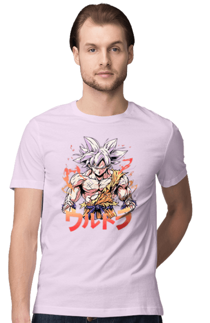 Футболка чоловіча з принтом "Перли дракона Сон Гоку". Dragon ball, manga, son goku, аніме, гоку, манга, перли дракона, сон гоку. 2070702