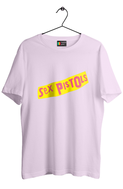 Men's t-shirt with prints Sex Pistols. Group, music, punk, punk revolution, punk rock, rock, sex pistols. 2070702