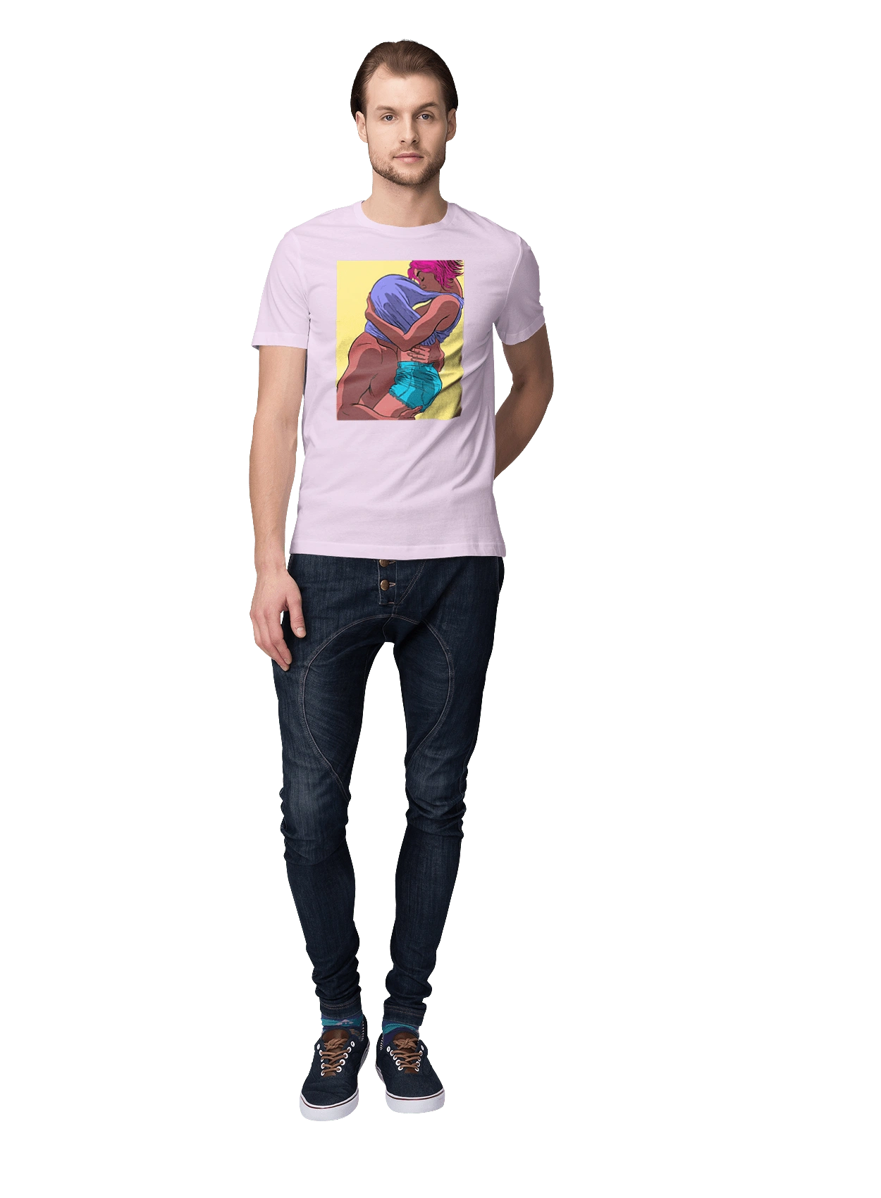 Чоловік Під Майкою У Дівчата