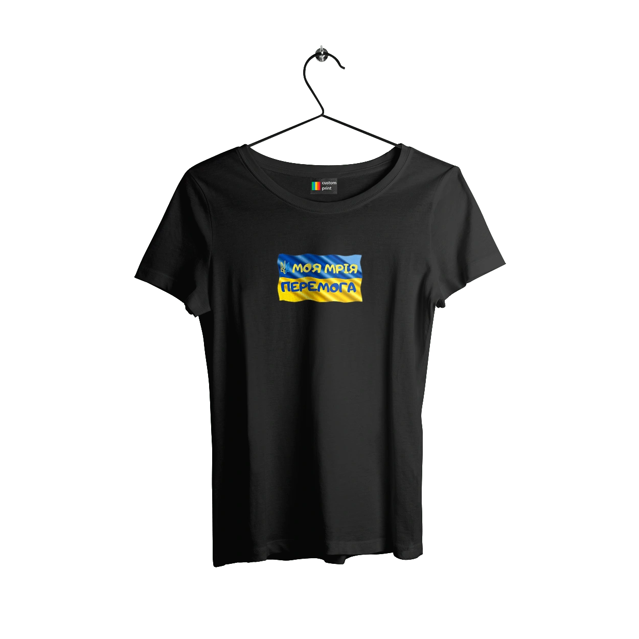 My dream is victory. the flag of Ukraine. Emblem of Ukraine