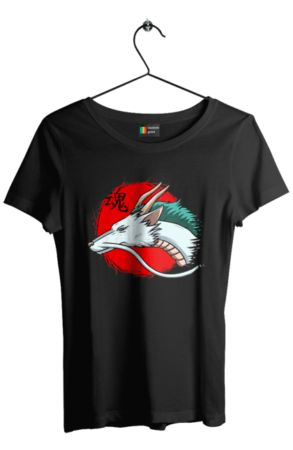 Women's t-shirt with prints Spirited Away Haku. Dragon, haku, spirited away, studio ghibli. 2070702