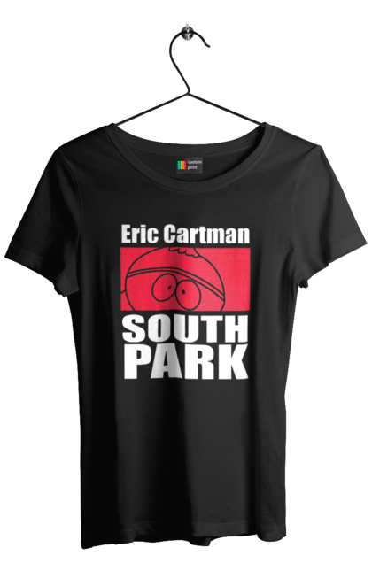 Women's t-shirt with prints South Park Cartman. Cartman, cartoon series, eric cartman, south park. 2070702