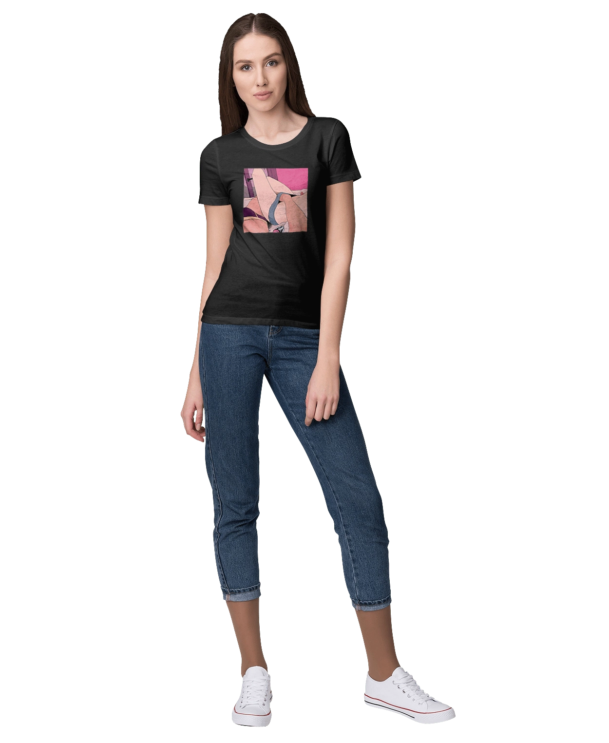 Male Hand In Women's Panties