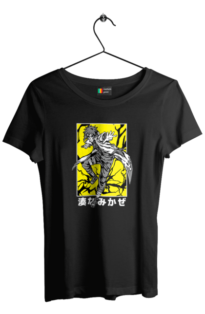 Women's t-shirt with prints Anime 40. Anime, character, manga, minato namikaze, naruto, ninja, tv series. 2070702