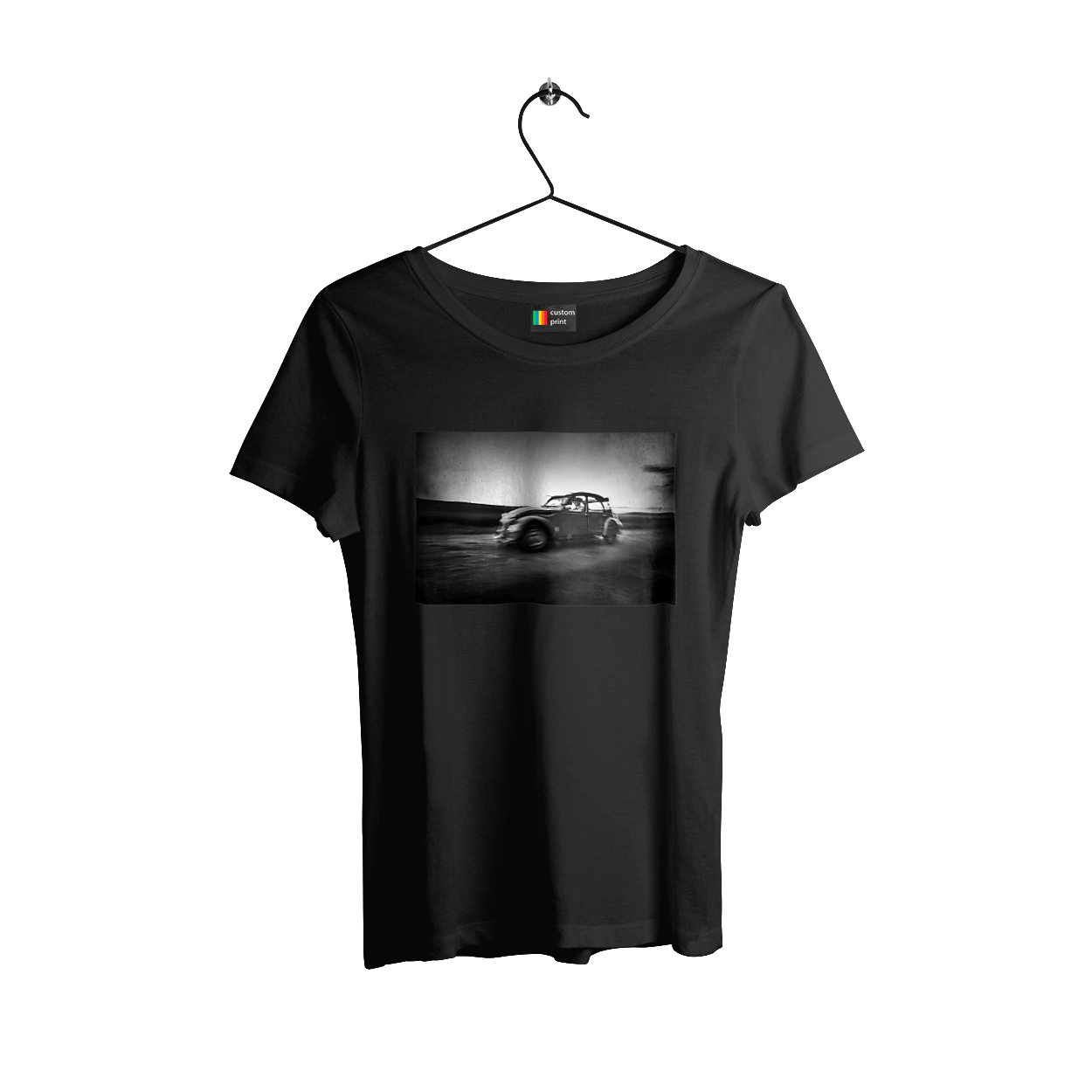 Ретро машина чб