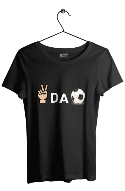 Футболка жіноча з принтом "Ребус піс да бол". Гумор, мем, писдабол, прикольна, ребус, смішна. 2070702