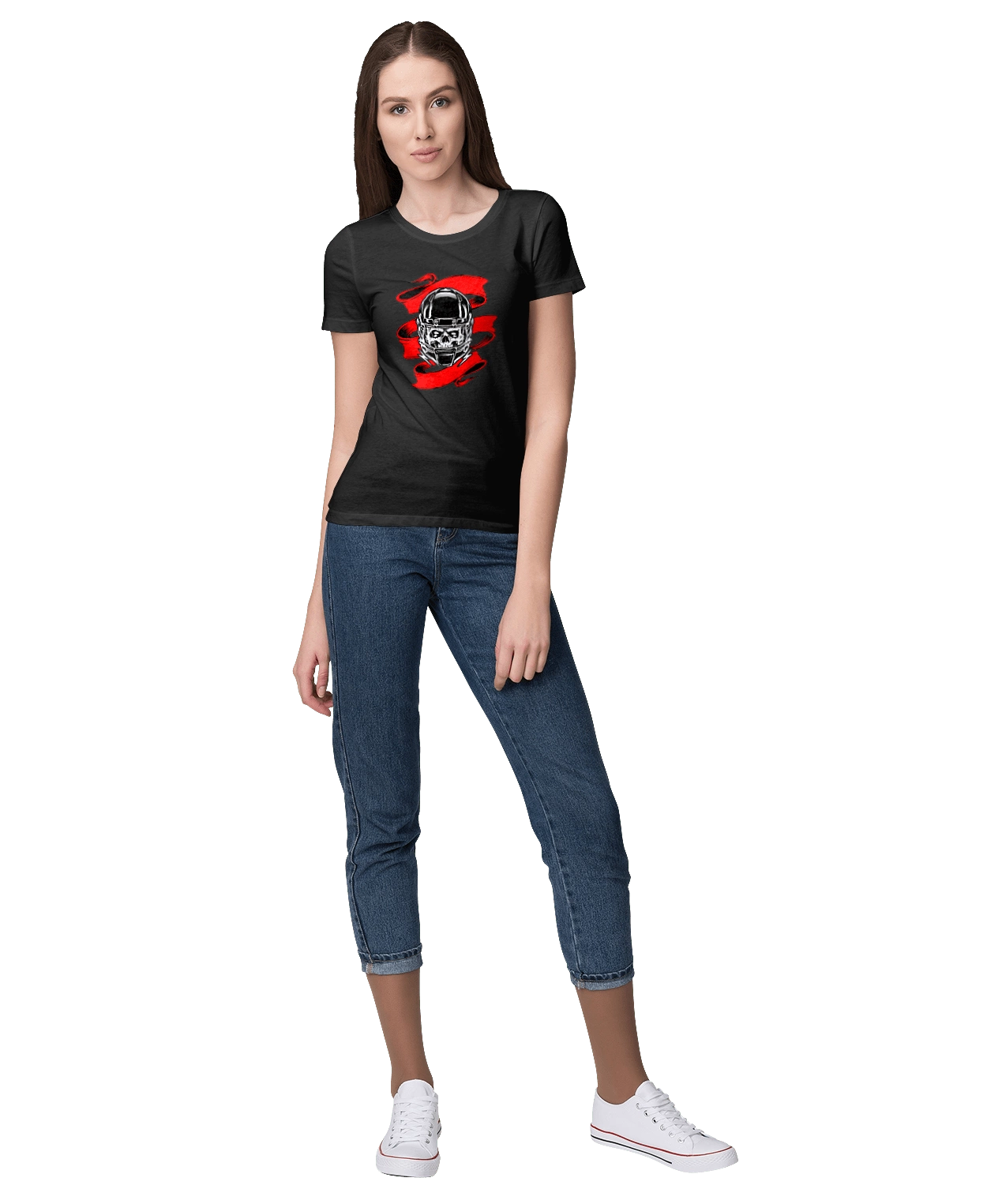 Череп в мотошоломі