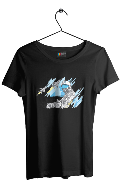 Футболка жіноча з принтом "Слава збройним силам України". День захисника, день захистиць, марка, подяка, слава зсу, укрпошта. 2070702