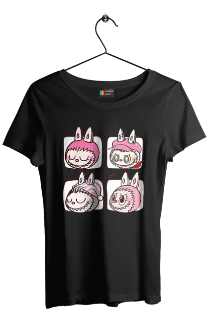 Футболка жіноча з принтом "Labubu". Labubu, weird cute, іграшки, лабубу. 2070702