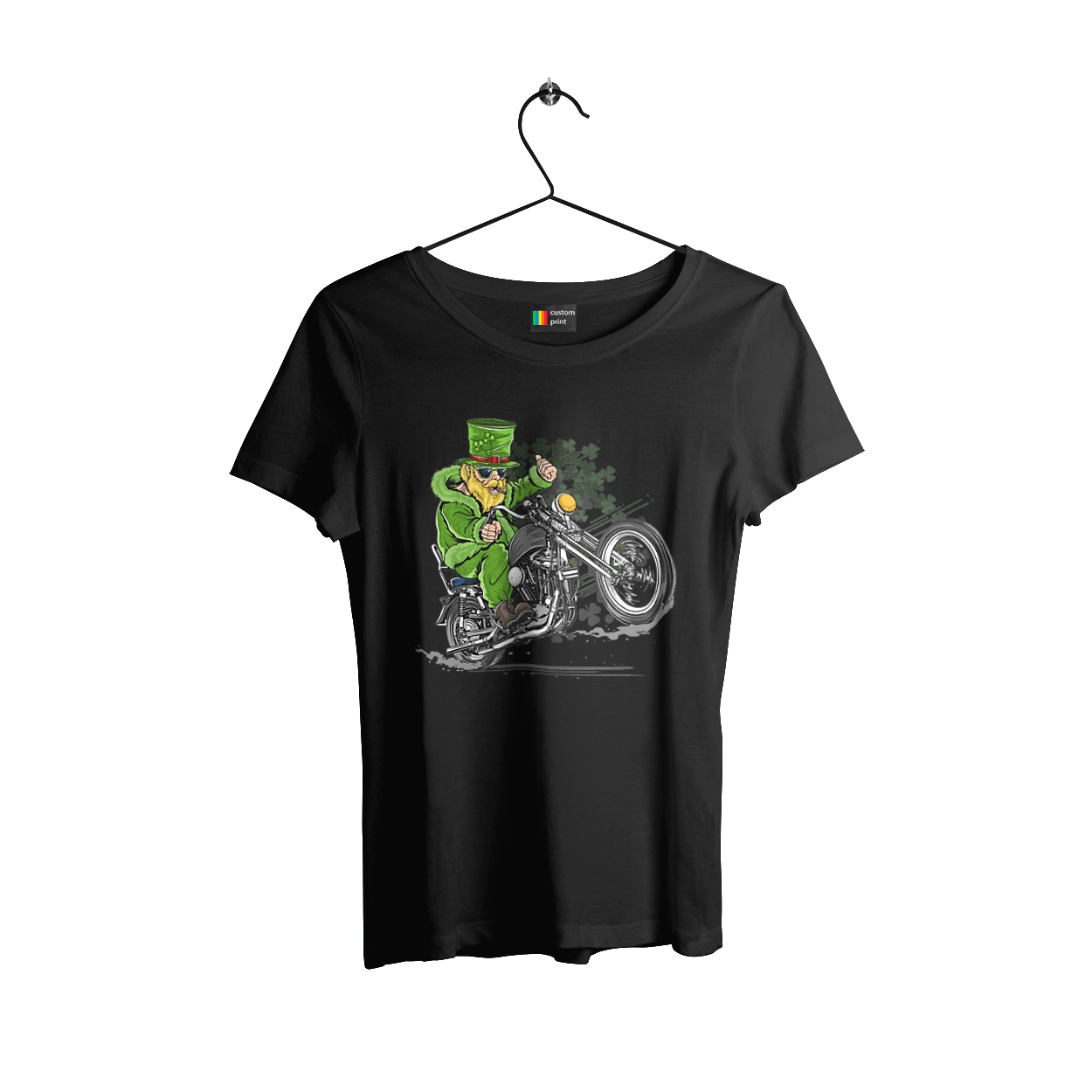 Patrick On A Motorcycle