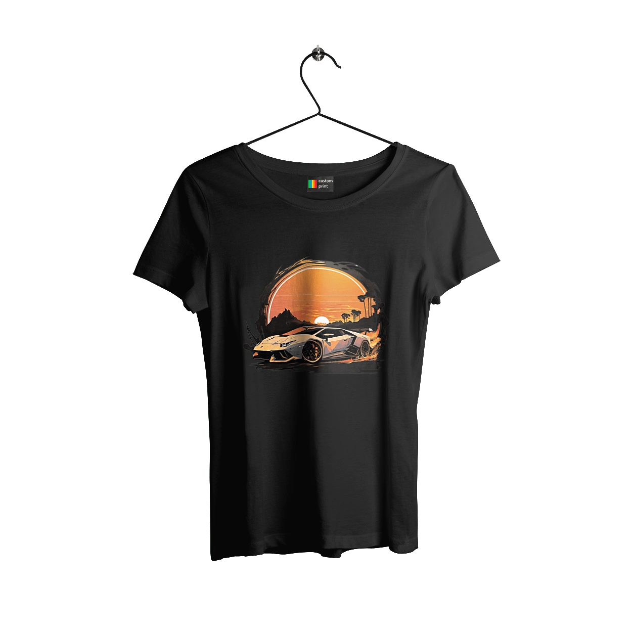 Ламборджині на заході сонця