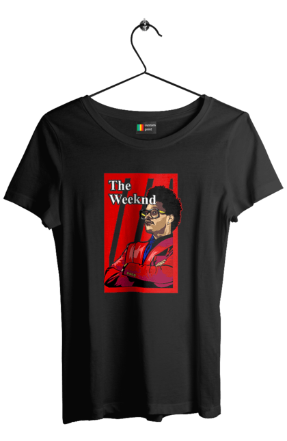 Women's t-shirt with prints The Weeknd. Actor, producer, singer, tesfaye, weeknd. 2070702