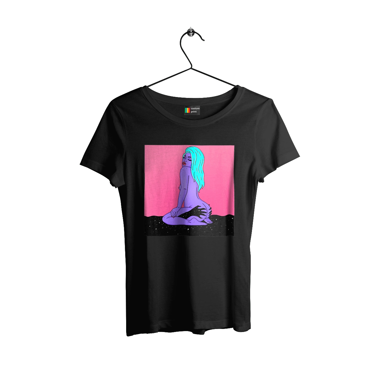 Фіолетова Дівчина В Руках