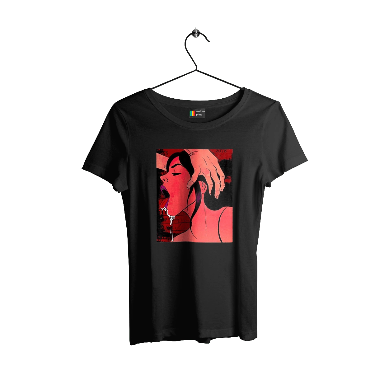 Дівчина Смокче Зі Слиною