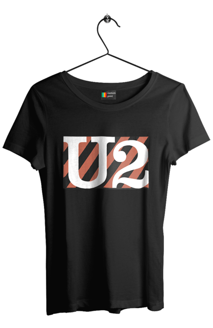 Women's t-shirt with prints Group U2. Alternative rock, dance rock, group, music, post-punk, rock, soft rock, tour. 2070702