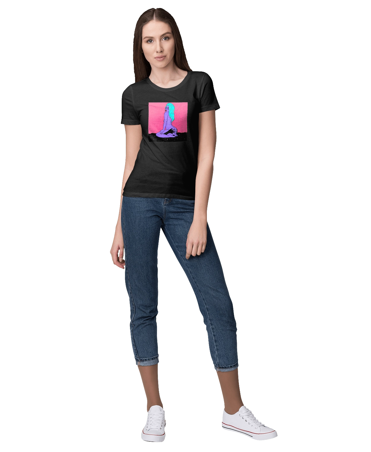 Фіолетова Дівчина В Руках