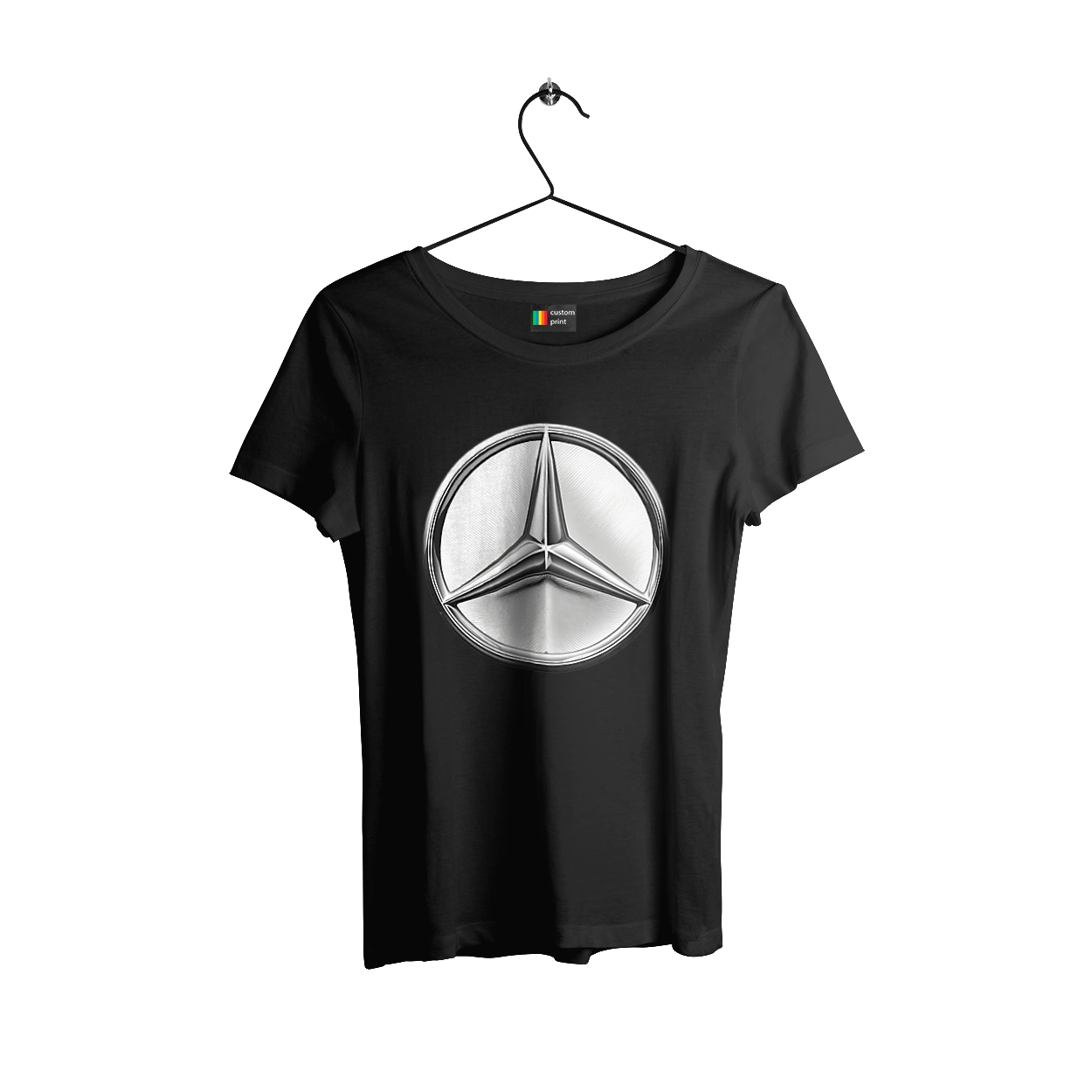 Mercedes Benz Logo Metallic