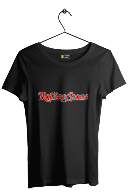 Women's t-shirt with prints Rolling Stones. Blues rock, group, music, rhythm n blues, rock`n`roll, rolling stones. 2070702