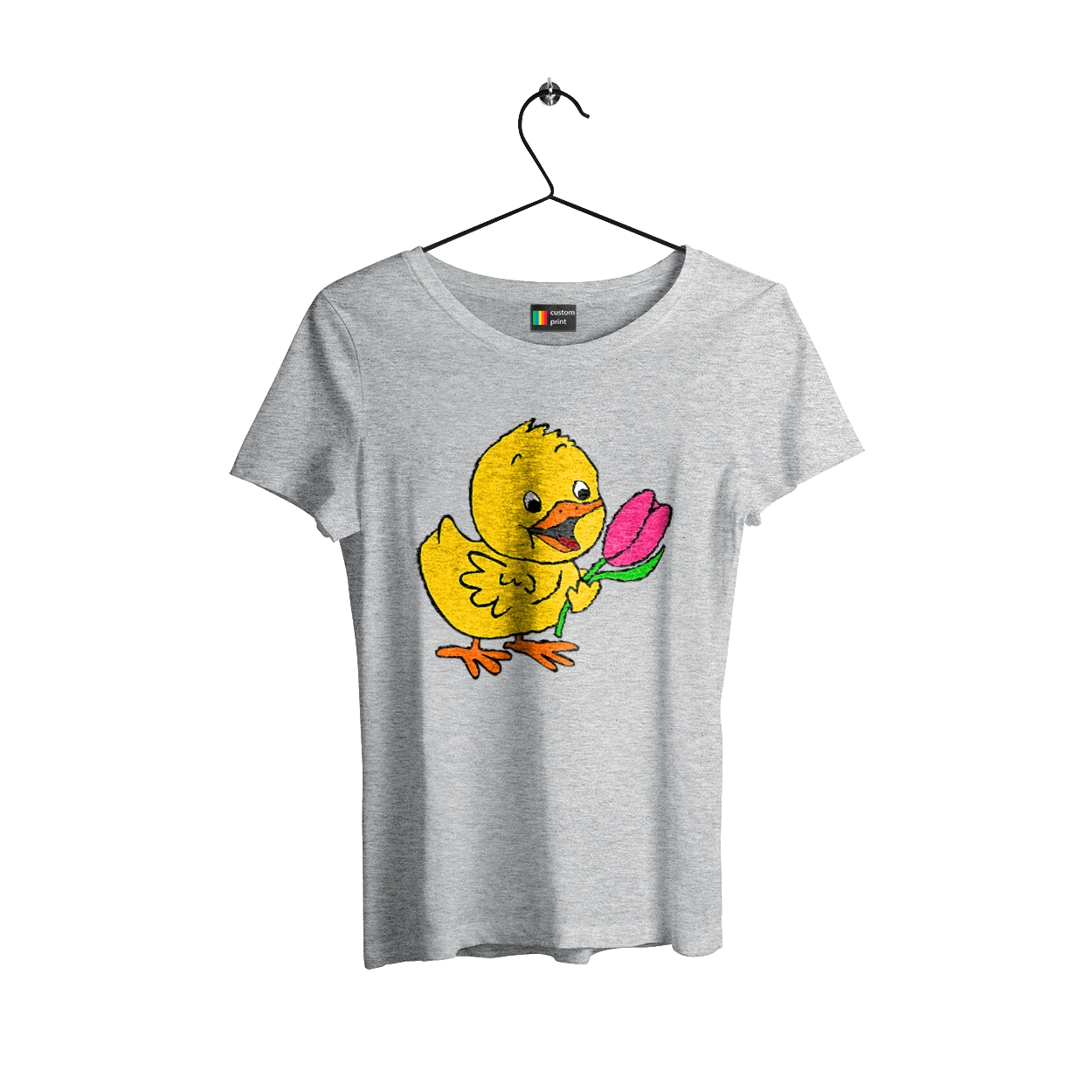 Chicken With A Tulip