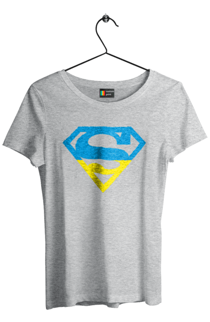 Women`s t-shirt with prints Ukraine super. Super, symbolism, ukraine. 2070702