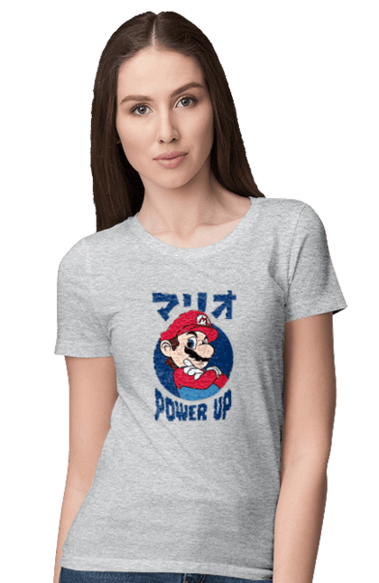 Women's t-shirt with prints The Super Mario Bros.. Character, game, mario, mario bros, nintendo, super mario bros. 2070702