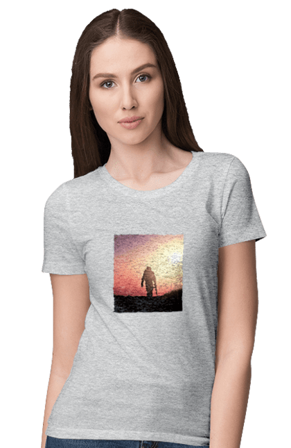 Women`s t-shirt with prints Patriot. Patriot, patriotism, ukraine, ukrainian, victory. 2070702