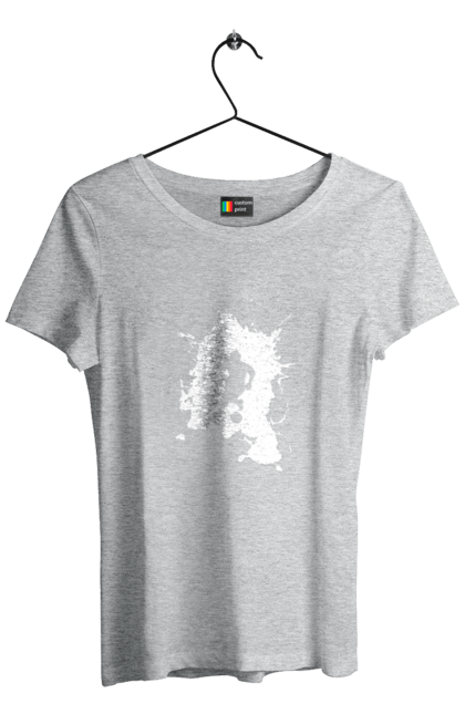 Women`s t-shirt with prints Football in the heart. Ball, championship, football, goal, sport, team, tournament, ukraine, victory. 2070702