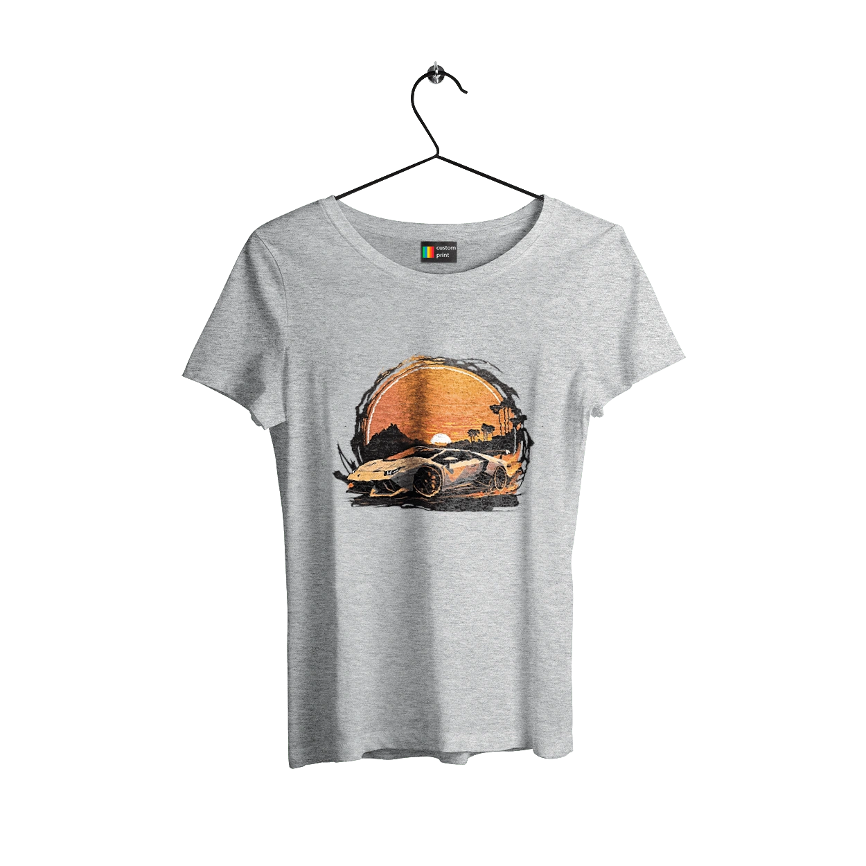 Ламборджині на заході сонця